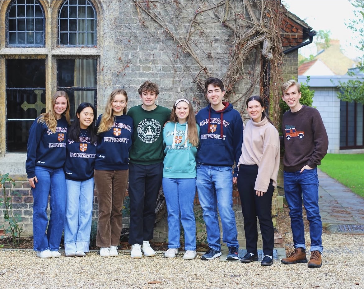 Students who were a part of the Concordia Cambridge program in 2024